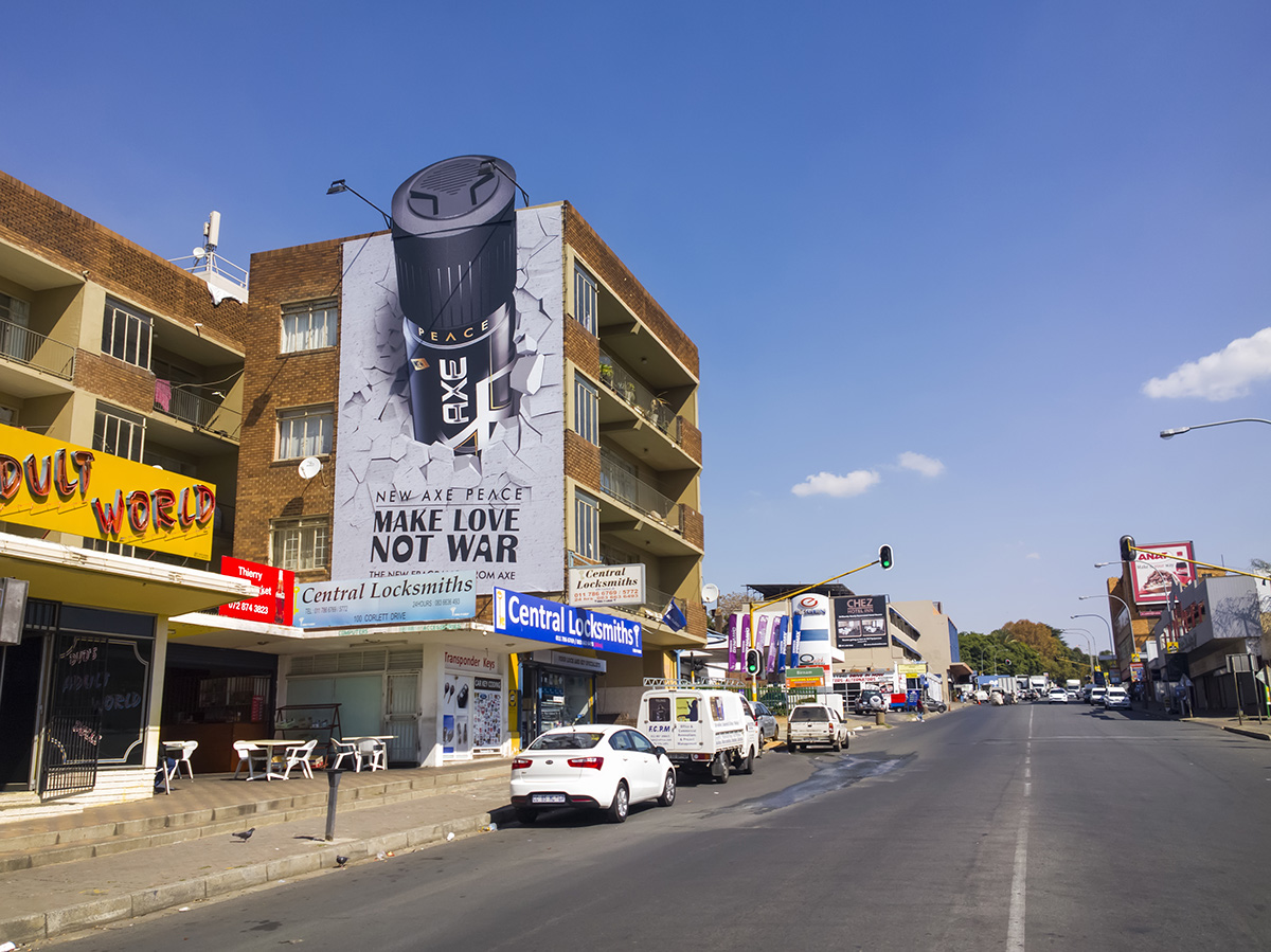 Outdoor axe Unilever south africa deodorant