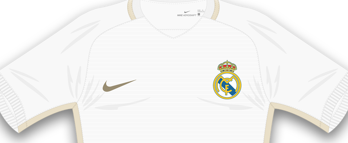 nivel espacio Factura Real Madrid x Nike on Behance