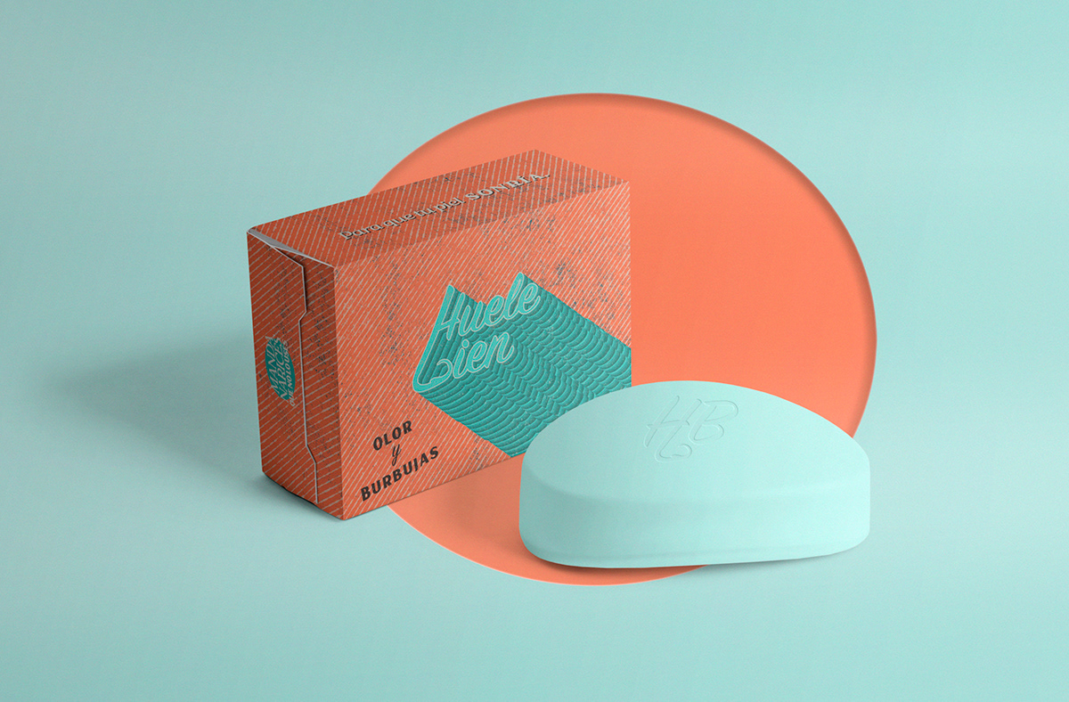 brand branding  diseño gráfico graphic design  logo marca Packaging shop soap vintage