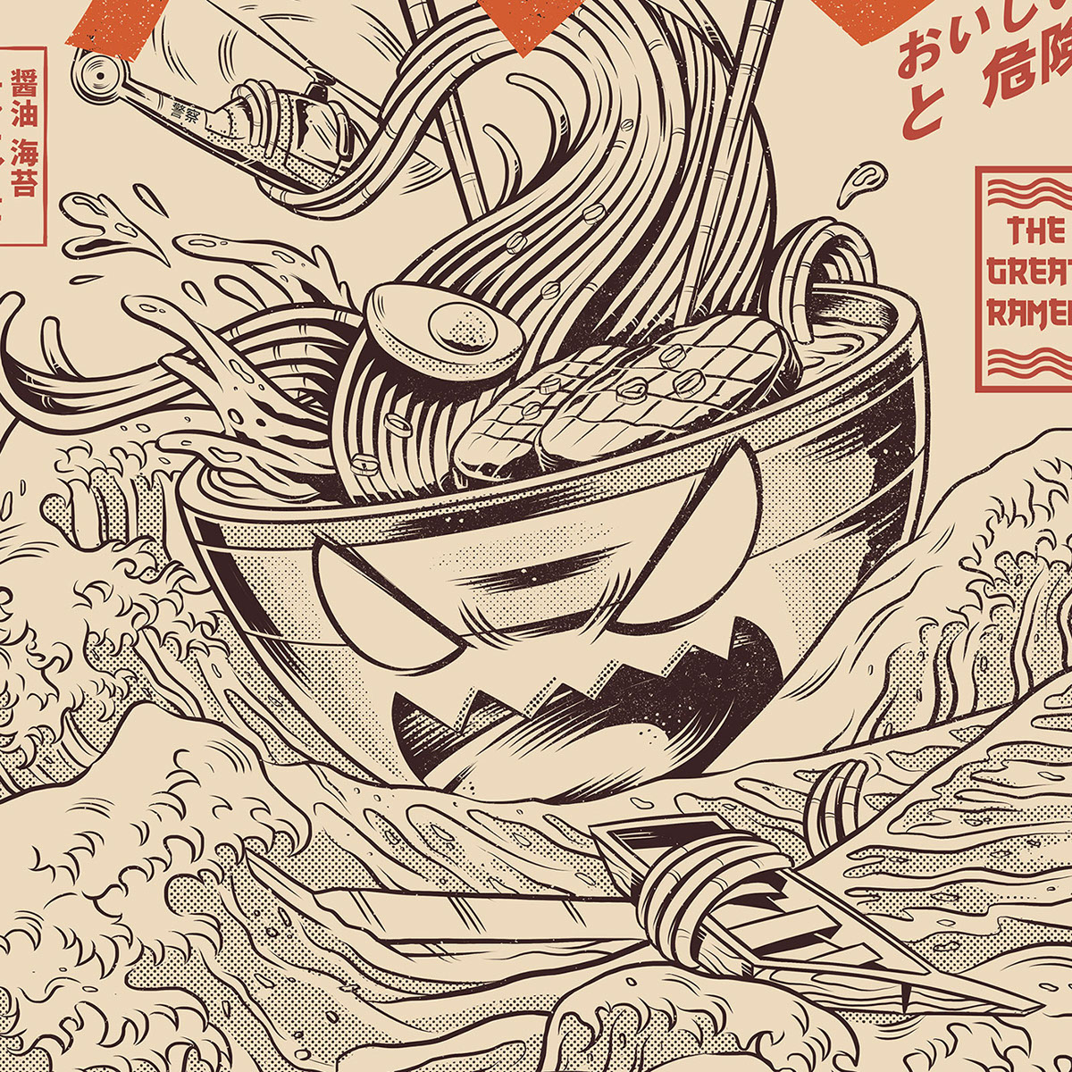 The real cause behind this wave, The Great Ramen! 