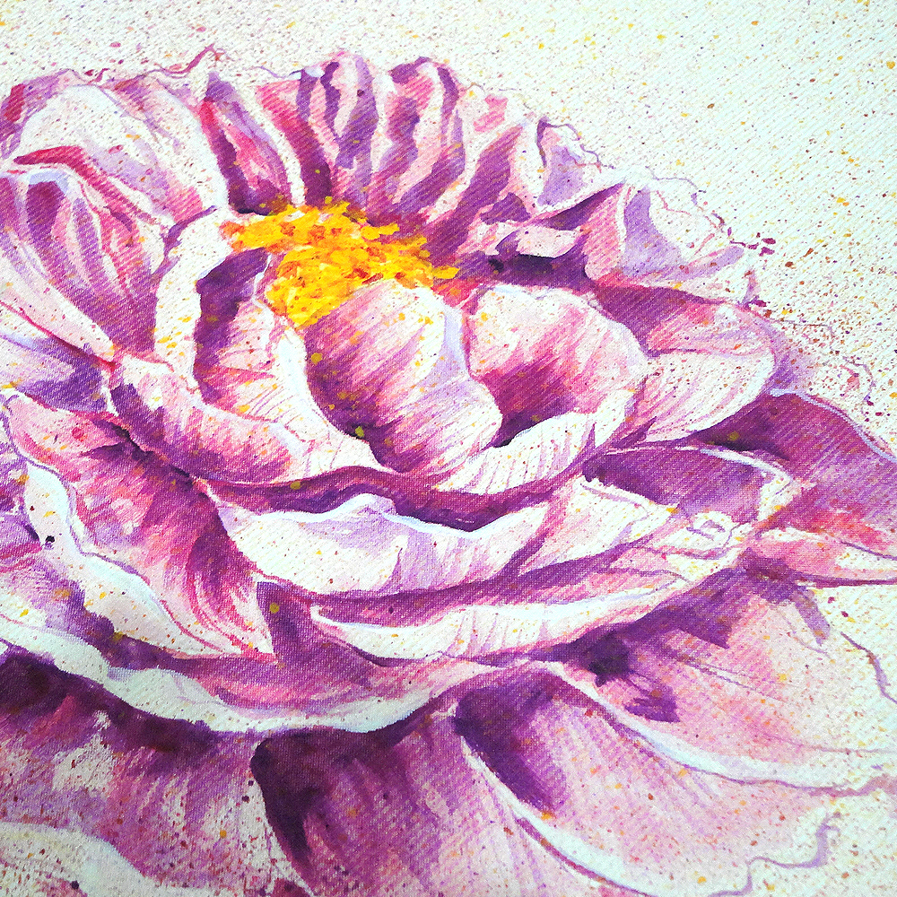 paint acrylic Collection wash watercolor canvas paper design art