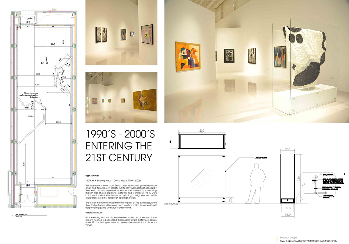 Mathaf Exhibition Design  Qatar swalif  museums