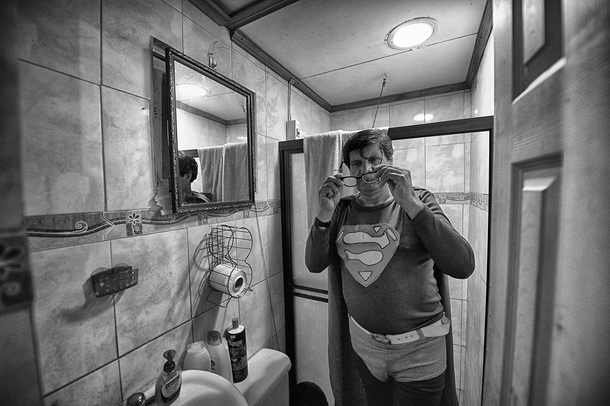superman Super Hero street photography people Documentary 