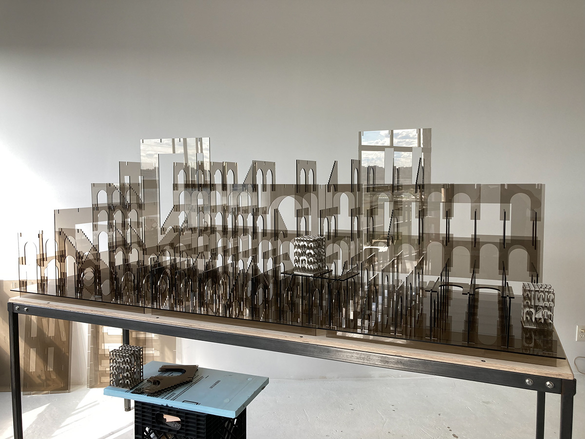 acrylic architecture art contemporary gallery installation modern modern art plexi plexiglass