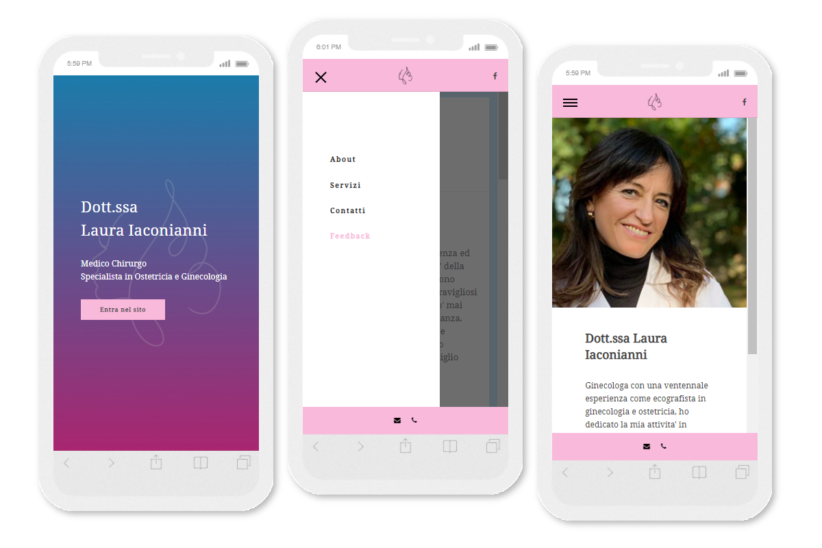 GYNECOLOGIST Web Design Website