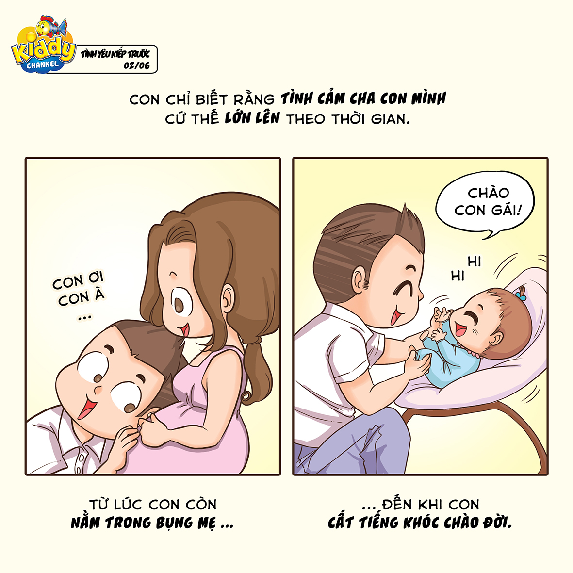 comic kiddy kiddy oil father DAUGHTER family