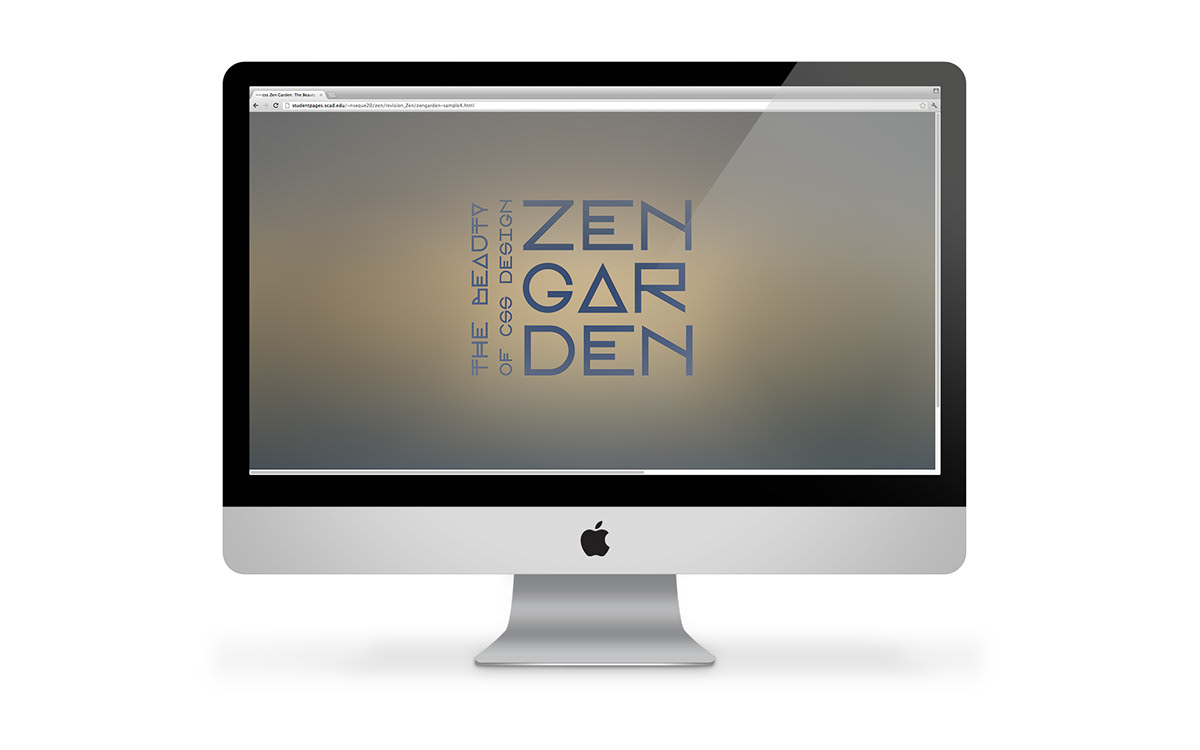 #zengarden Zen Garden  web  Graphic  graphic design  competition  SCAD