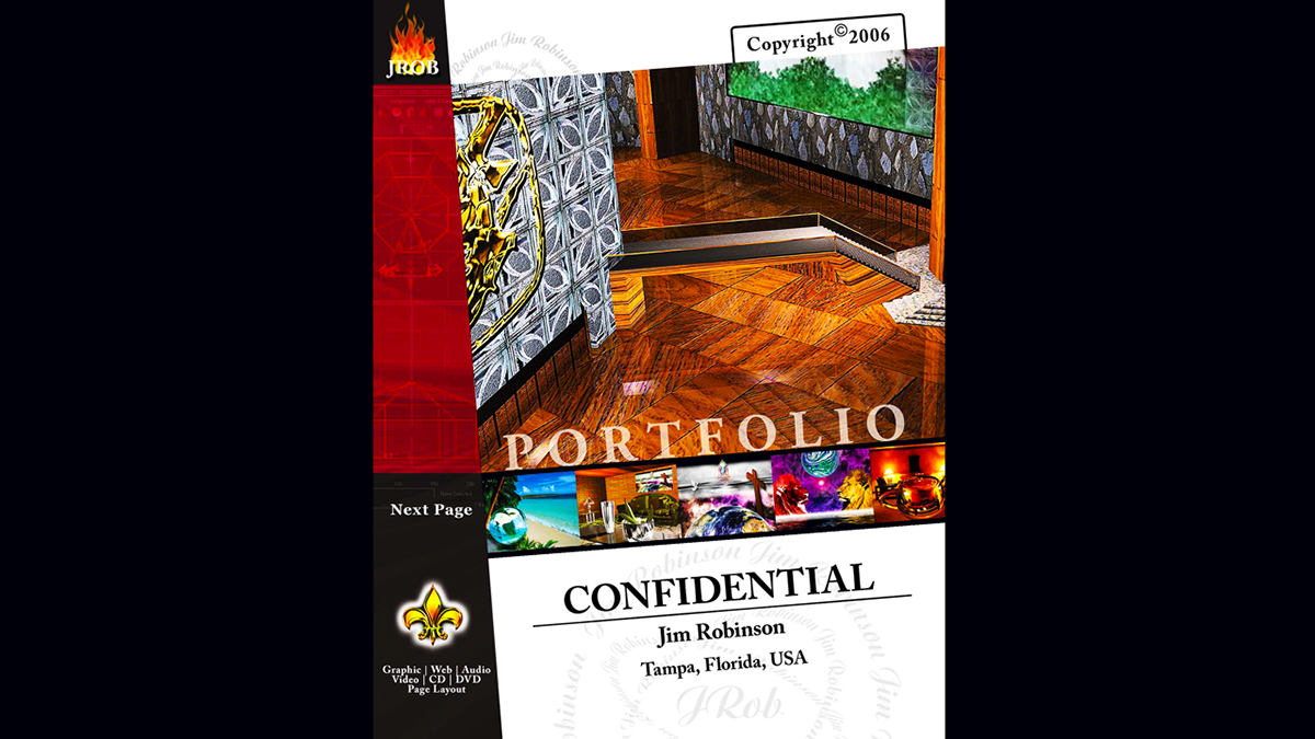 Adobe Portfolio confidential portfolio