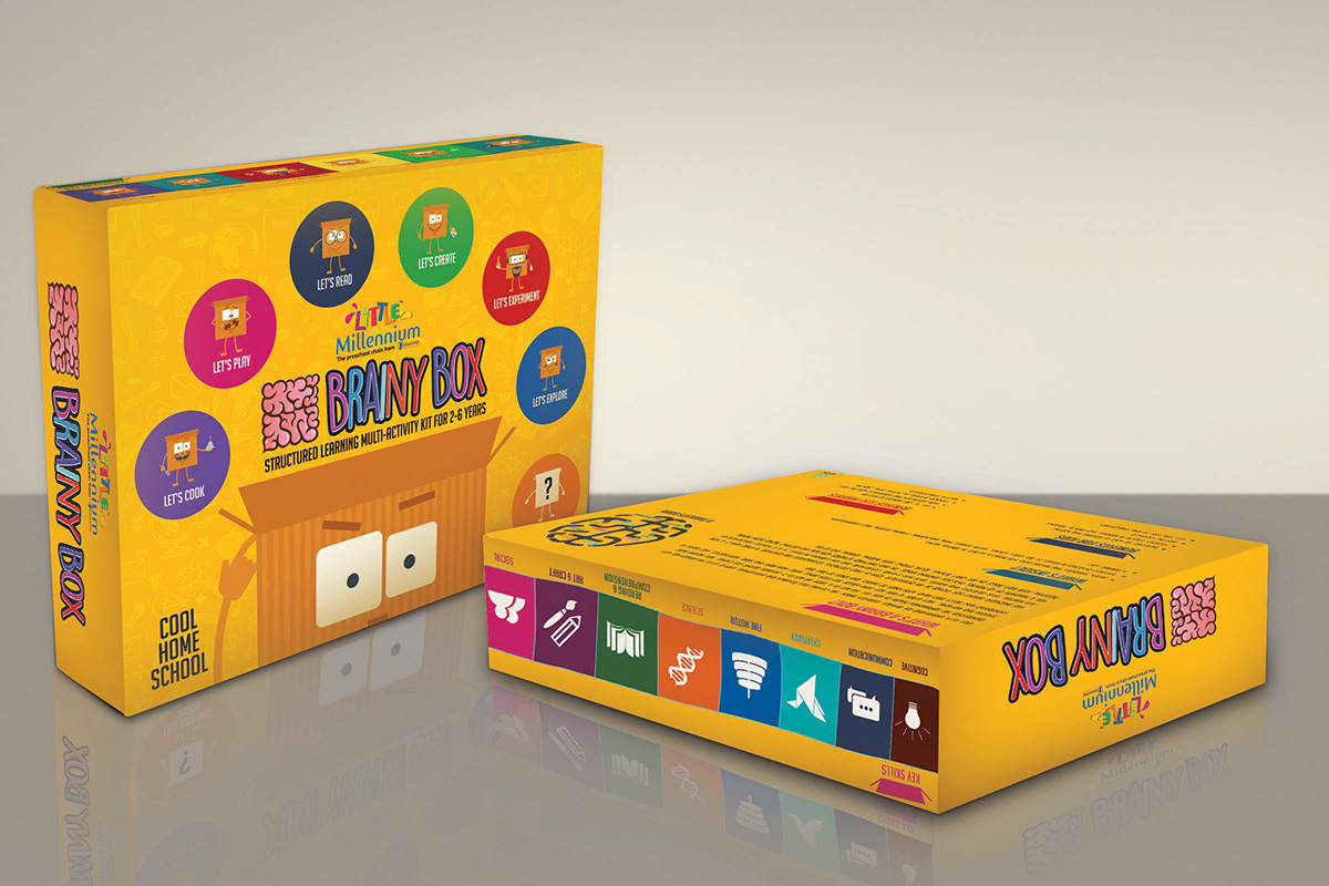 box packaging Game packaging activity learning Fun kids educomp
