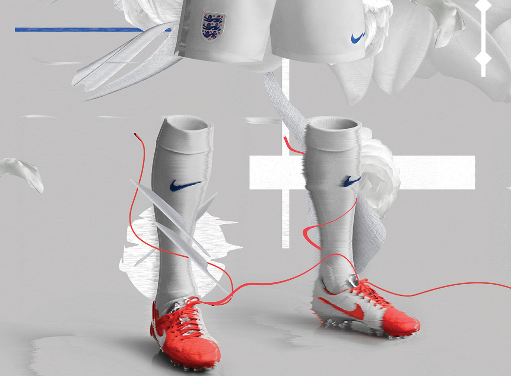 Nike hypersense football soccer poster Riskeverythin rooney england Brazil world cup graphic designart