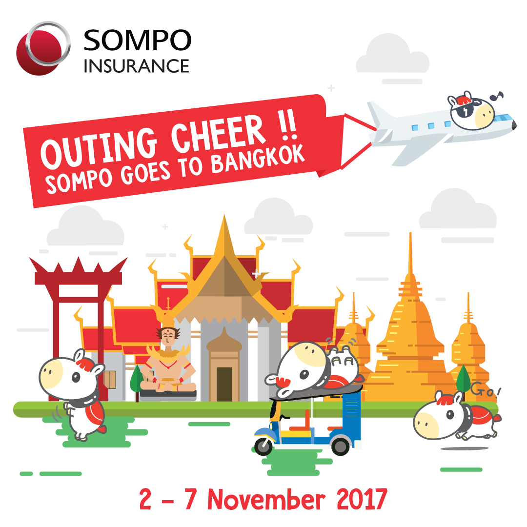 Travel trip sompo insurance indonesia Event