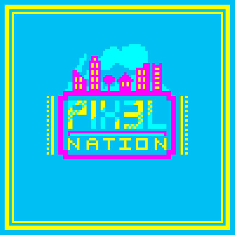 logo design Pixel art PIX3L_NATION Aliffira Rezza the other user 80s
