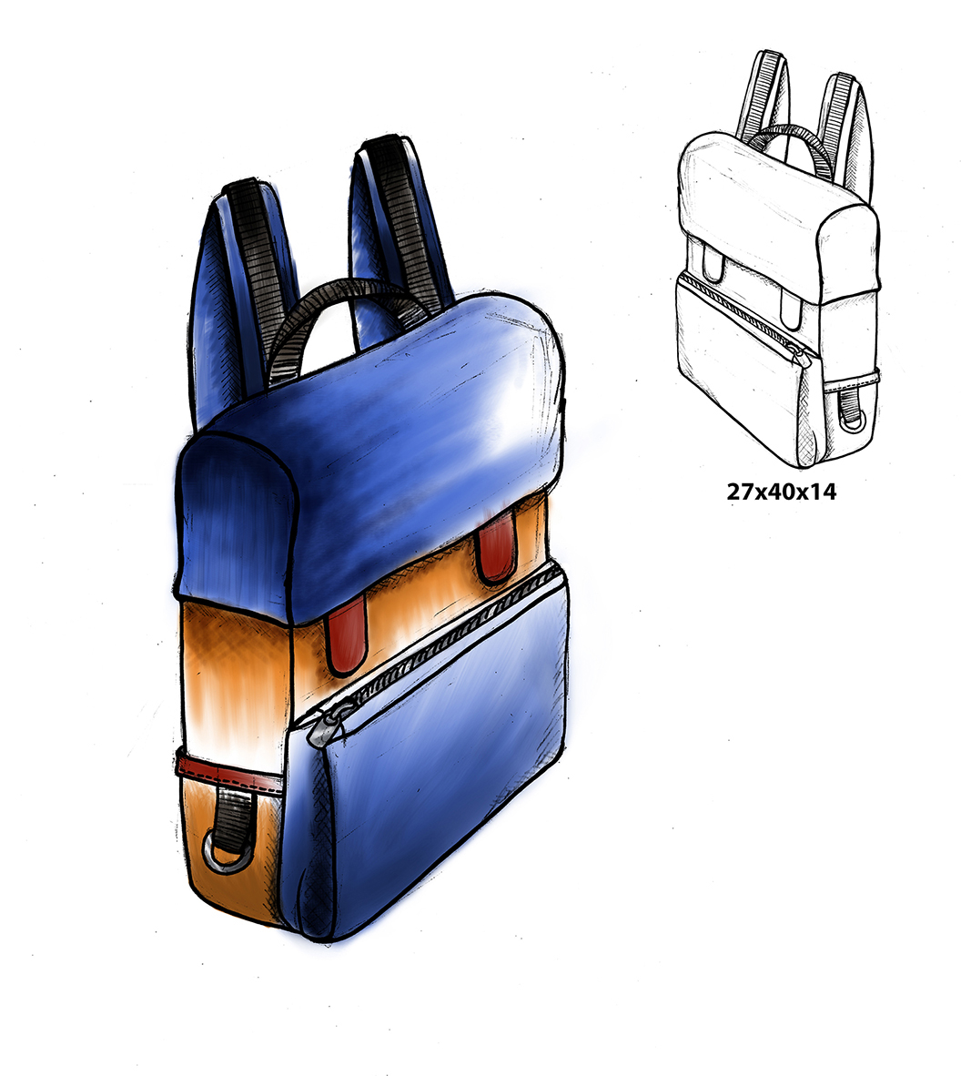 rendering shoes bags trend Accessory backpack fussbet handbag