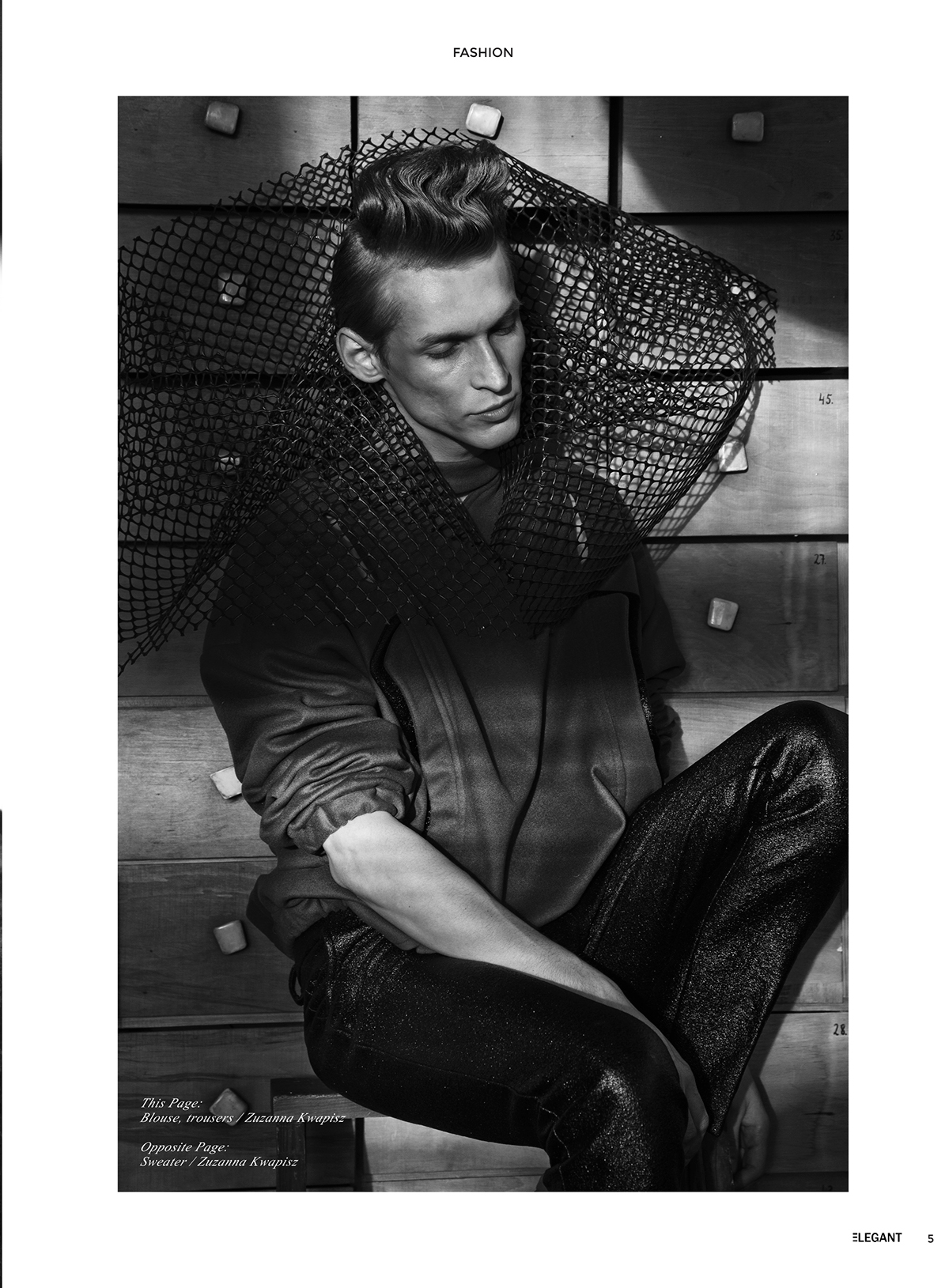 editorial male malemodel polish warsaw firstcover cover Coverstory print ElegantMagazine elegant usa