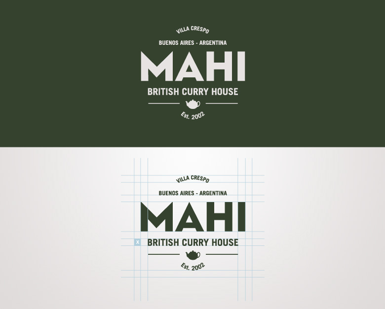 curry poster logo brand Web restaurant Restaurant Branding identity branding  Logo Design