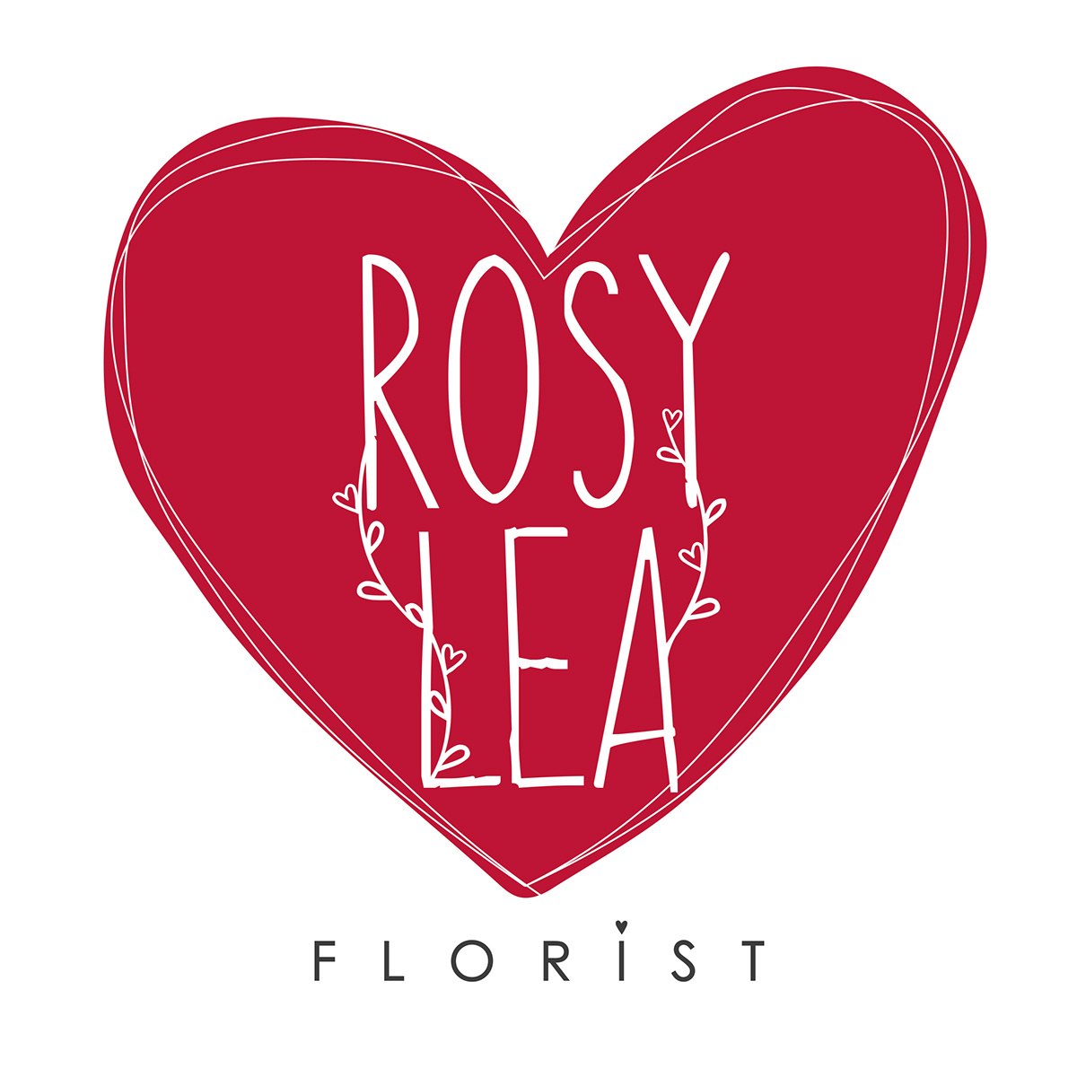design logo florist Flower Shop Halloween Christmas valentines day mothers day
