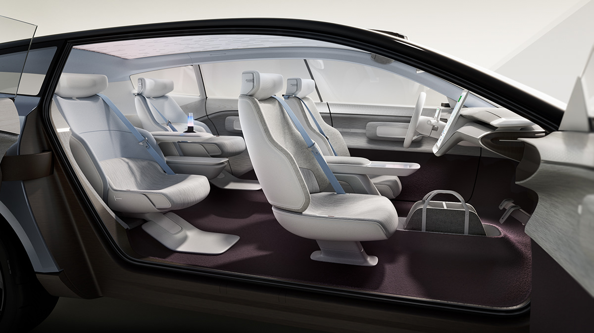 automotive   3D CGI visualization car design concept car Volvo Digital Art  concept design