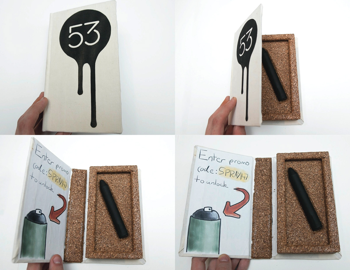stylus package package design  fiftythree book Secret compartment 
