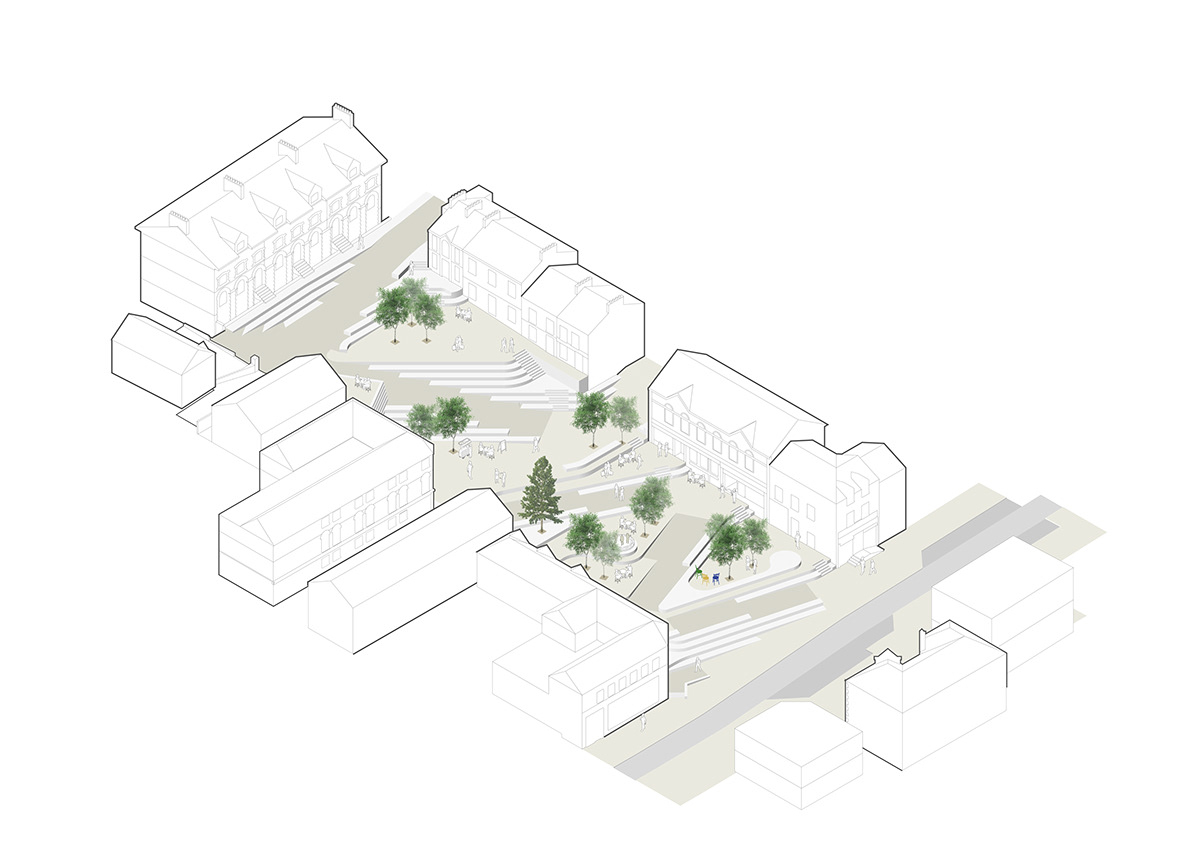 architecture Landscape Architecture  planning Public Realm Urban Design Urban Infill
