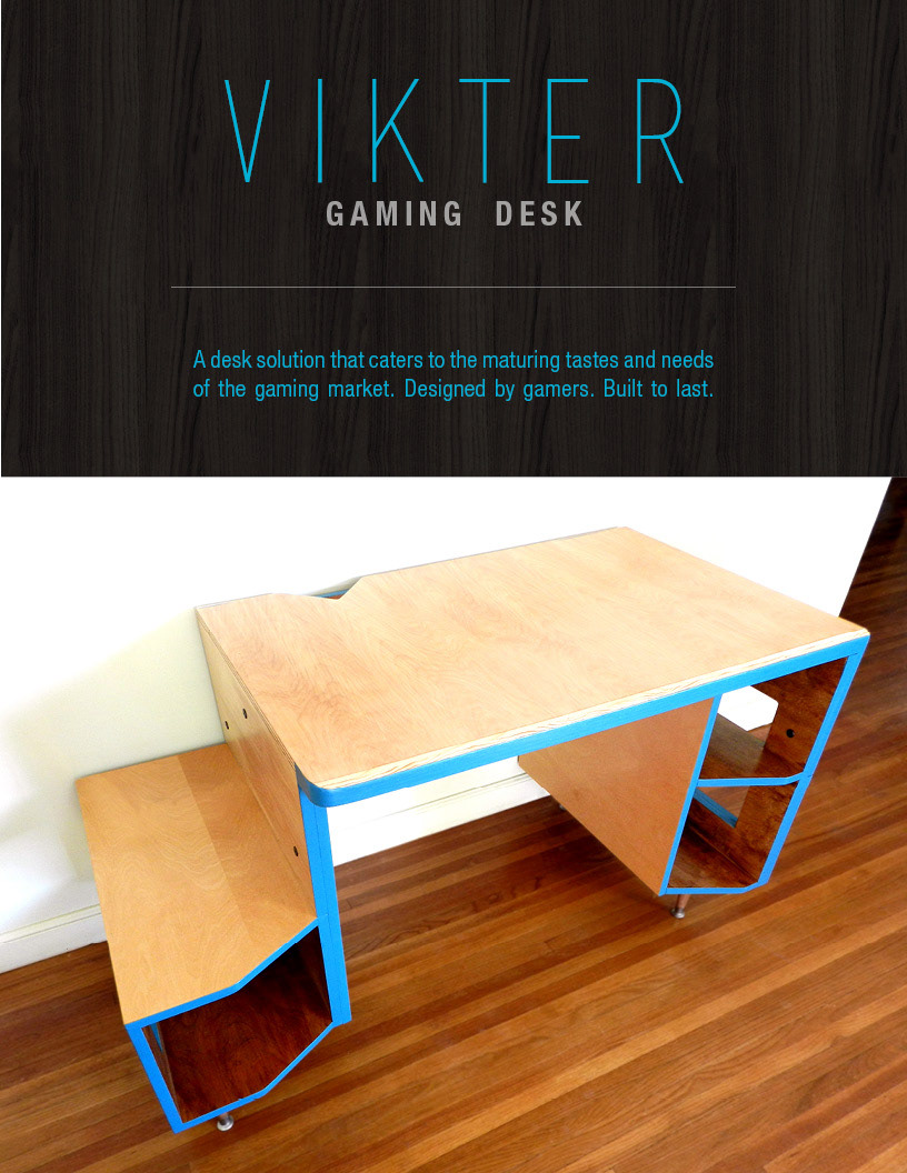 Gaming pc gaming desk Gaming Desk furniture Computer Desk vikter