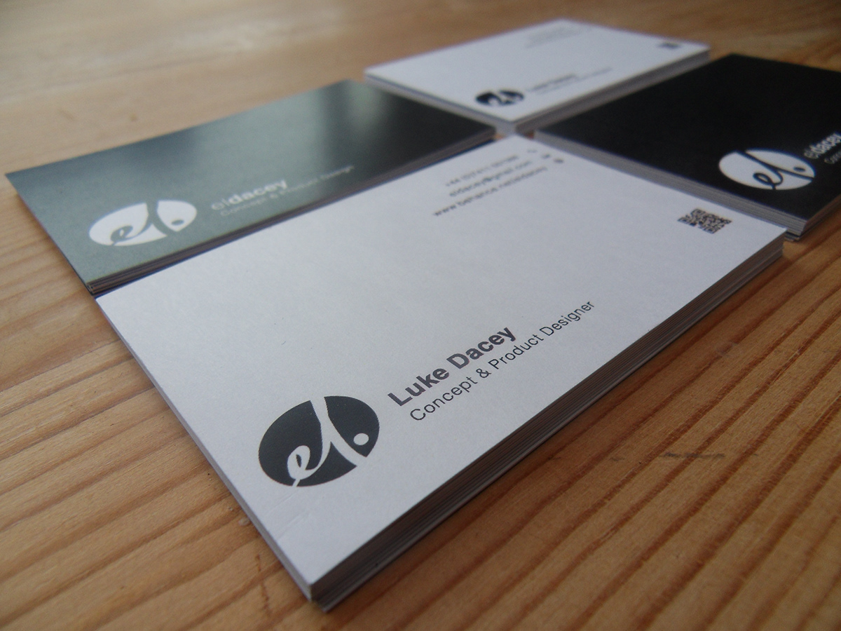eldacey CV Curriculum Vitae identity mailer Luke Dacey portfolio business card letterhead