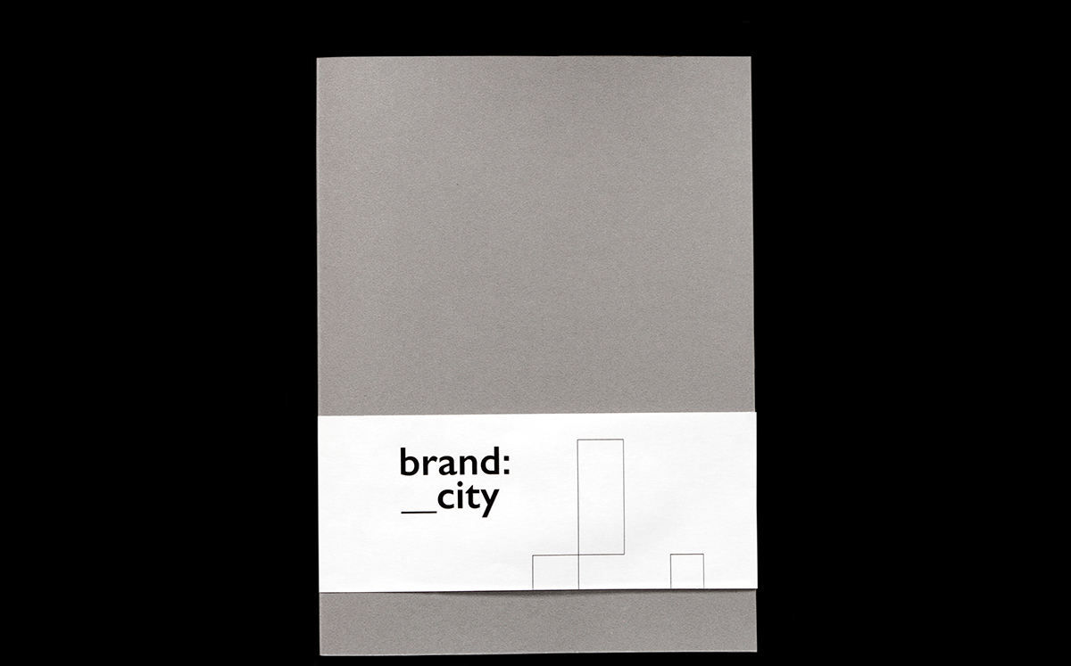 branding  Dissertation typography   city location nyc gillsans monochrome geometry