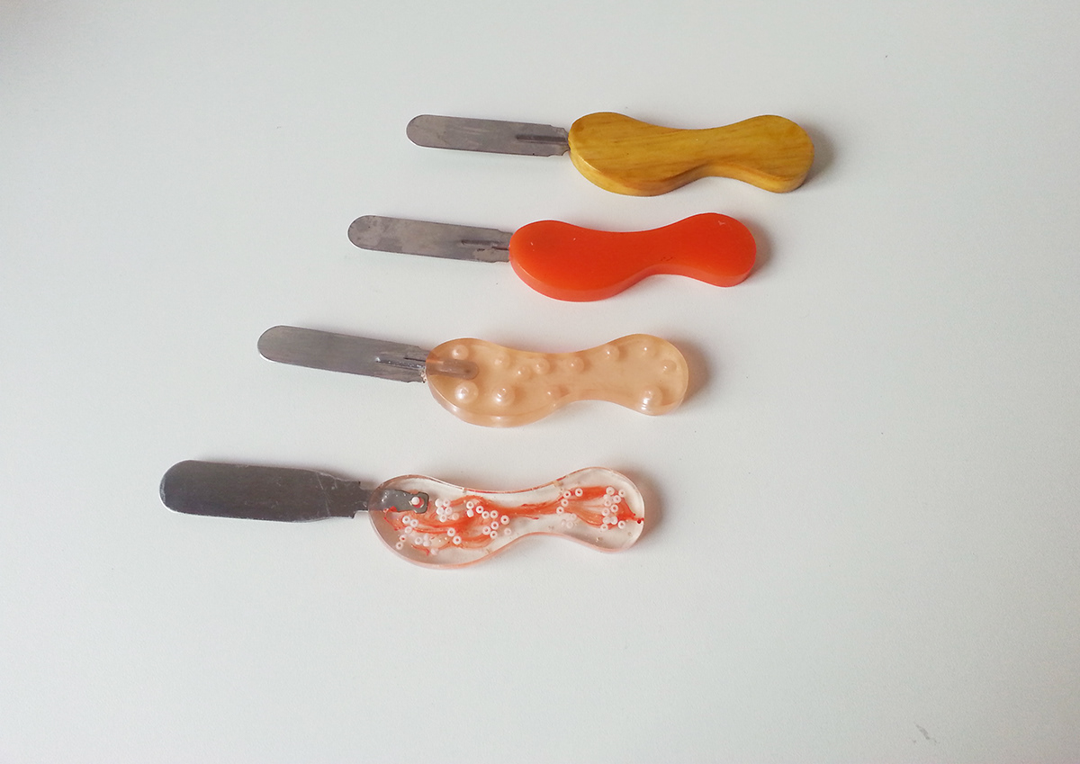 pate faca knife kitchen cozinha utensílio domestico resina silicone silicon product produto