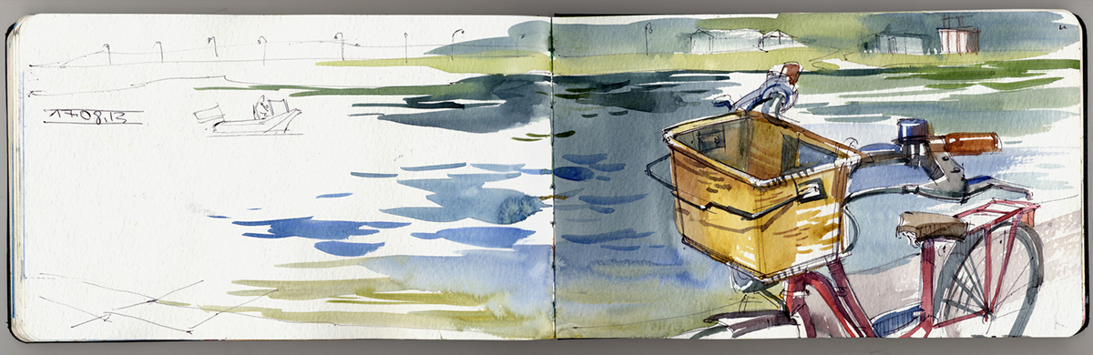 moleskine sketch sketchbook journal Art journal watercolor watercolour aquarelle winsor and newton