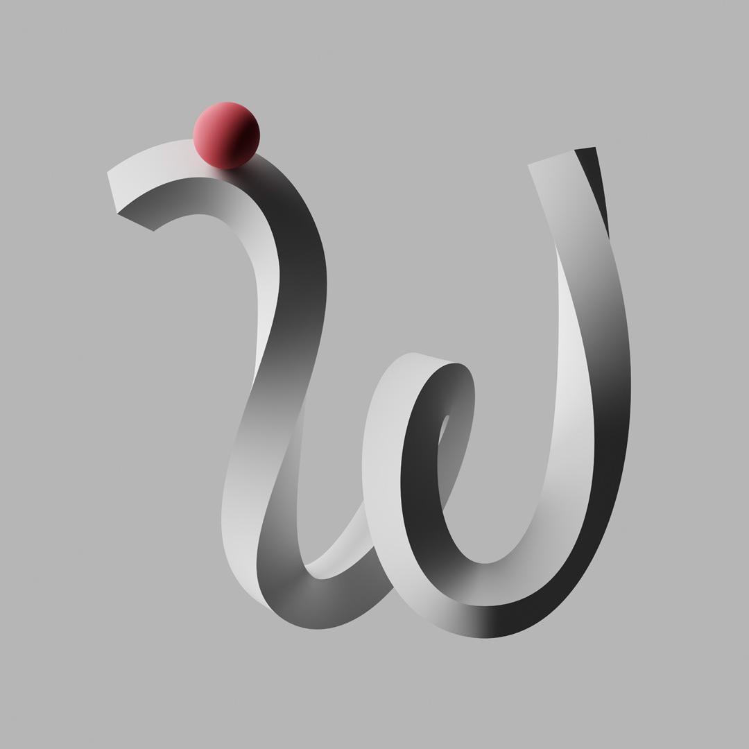 36days 36daysoftype 36DAYSOFTYPE09 blender3d design font lettering Logotype typography   visual identity