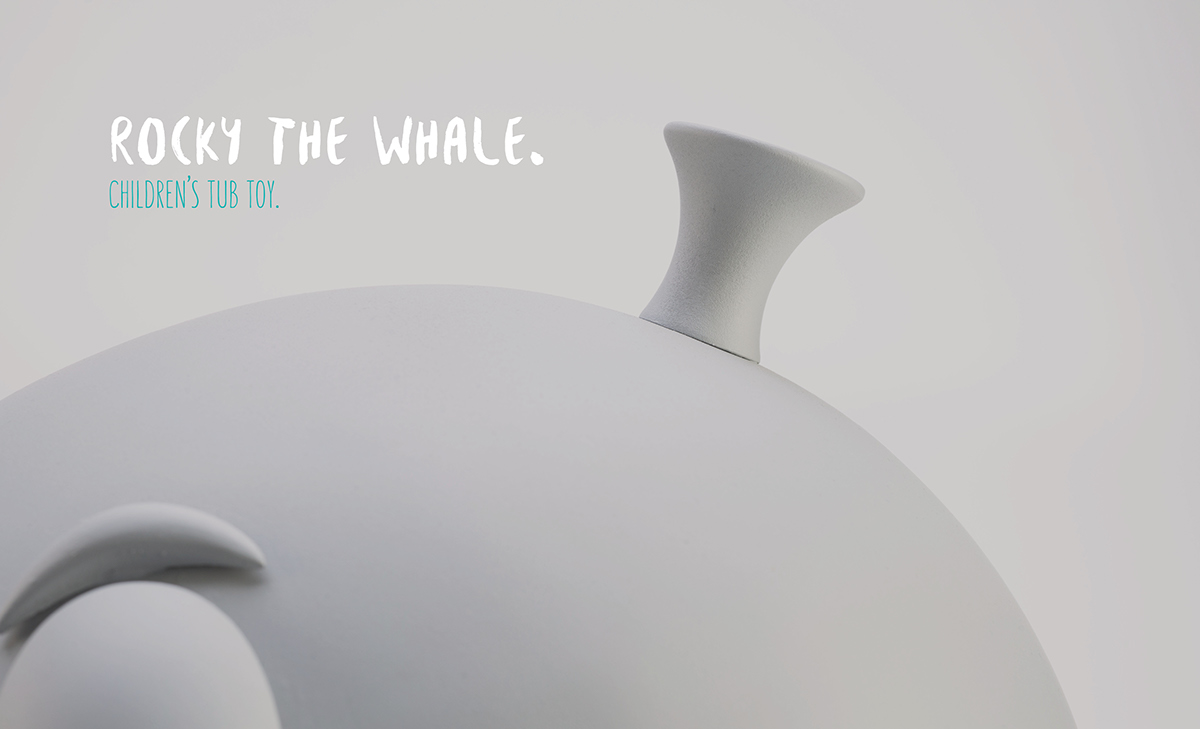 Adobe Portfolio Whale design bathtoy REN primer toy bath children #madethis  #girl