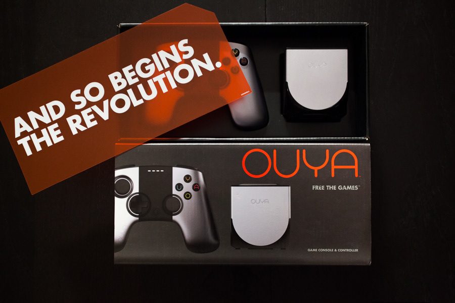 OUYA Gaming Games revolution product unboxing controller box Lauren Kinkade ono design group design package android Kickstarter Independent