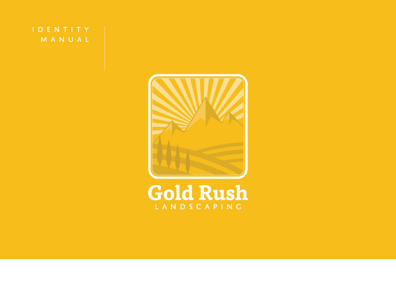 logo gold identity manual