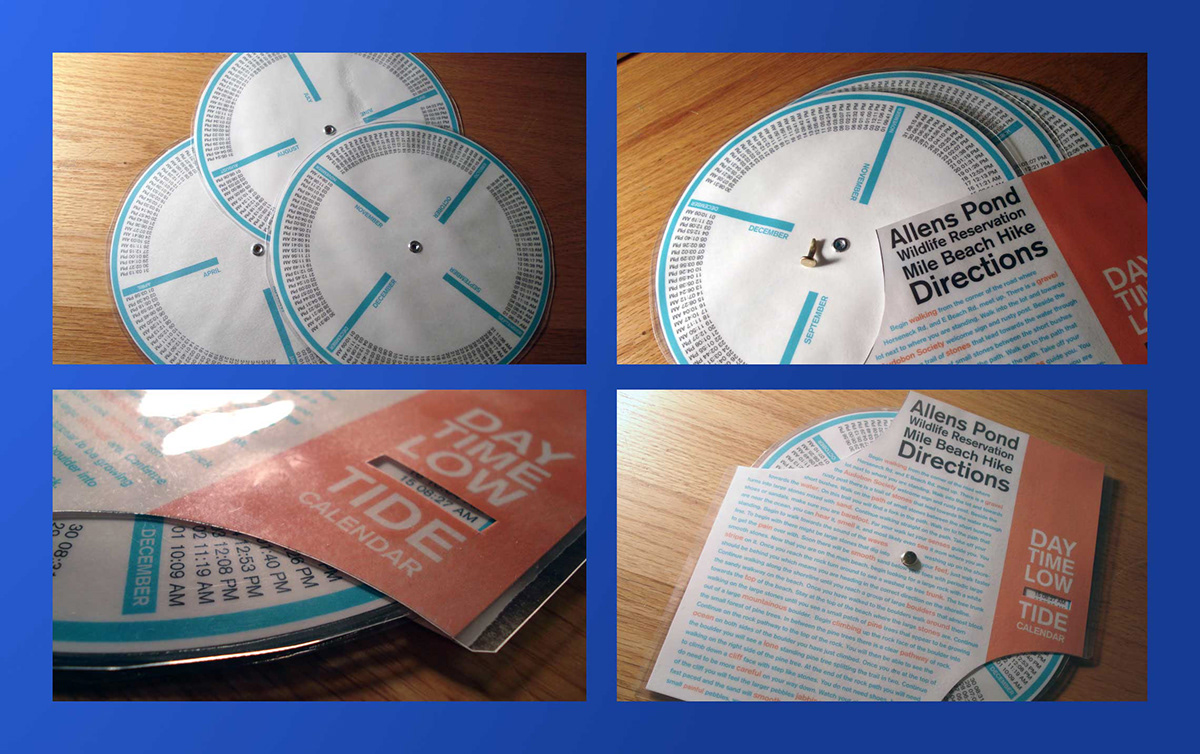 allens pond beach book design information design Layout Physical Experience print UMass Dartmouth