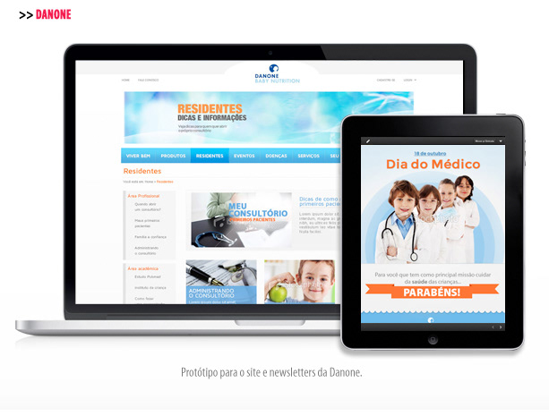 Web mobile iPad iphone iMac Computer Internet Website Bayer para Você