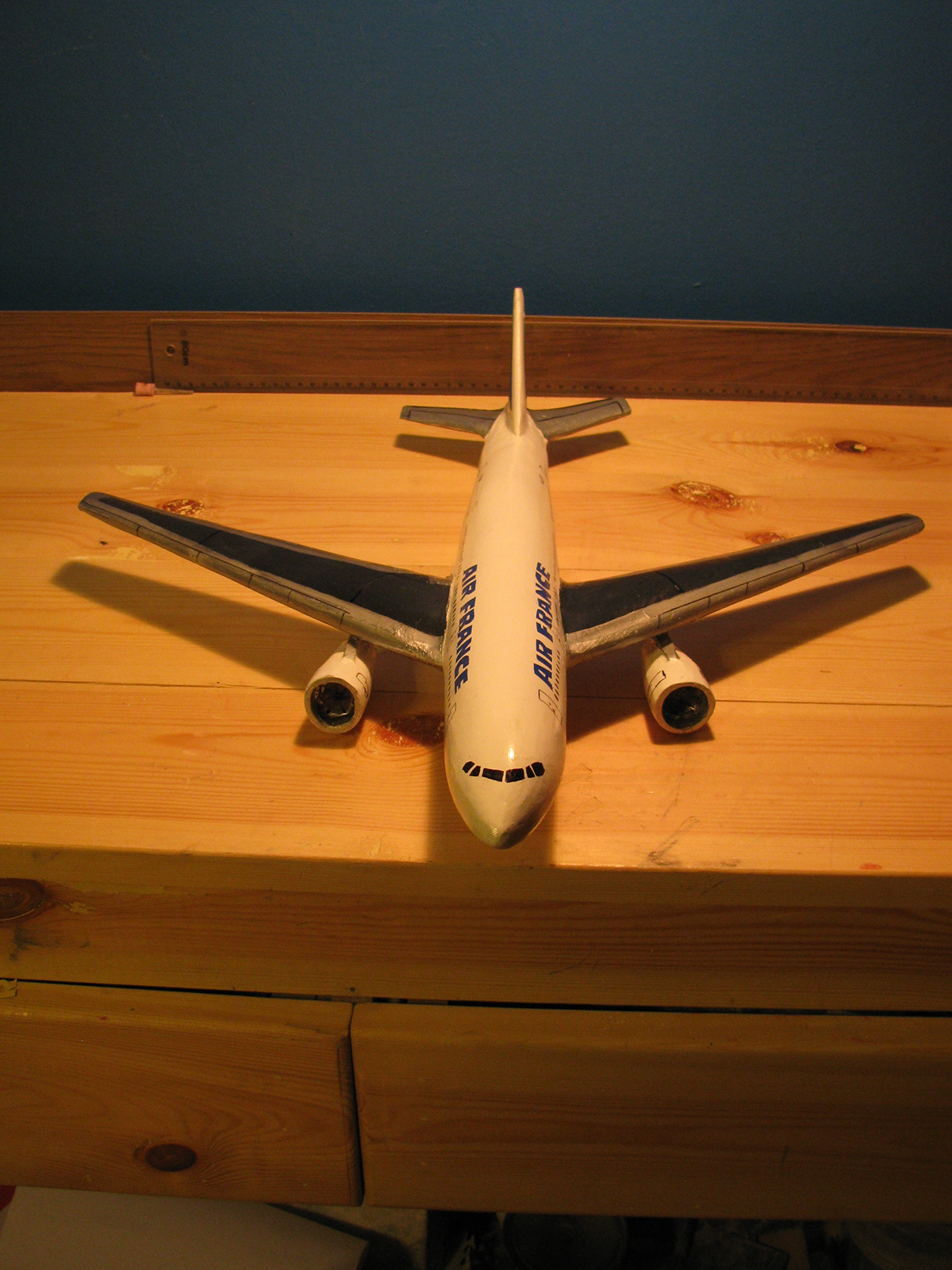 airplane airfrance  paper model  airplanes model