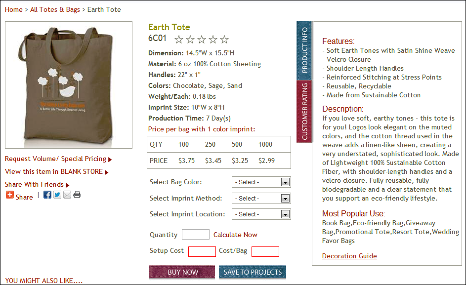 Internet Web Website copy copywriter descriptions product descriptions Tote Bags recycle reduce reuse Ecommerce online selling reusable