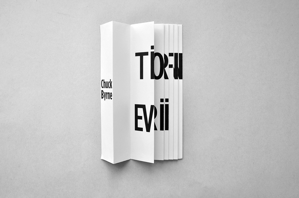 Layout information design chuck byrne Tipografinin Evrimi tipografi Booklet