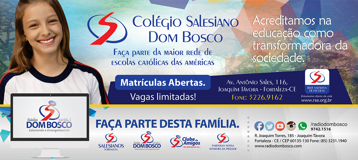 Jobs Dom Bosco Radio FM fortaleza Católica Salesiana Salesianos