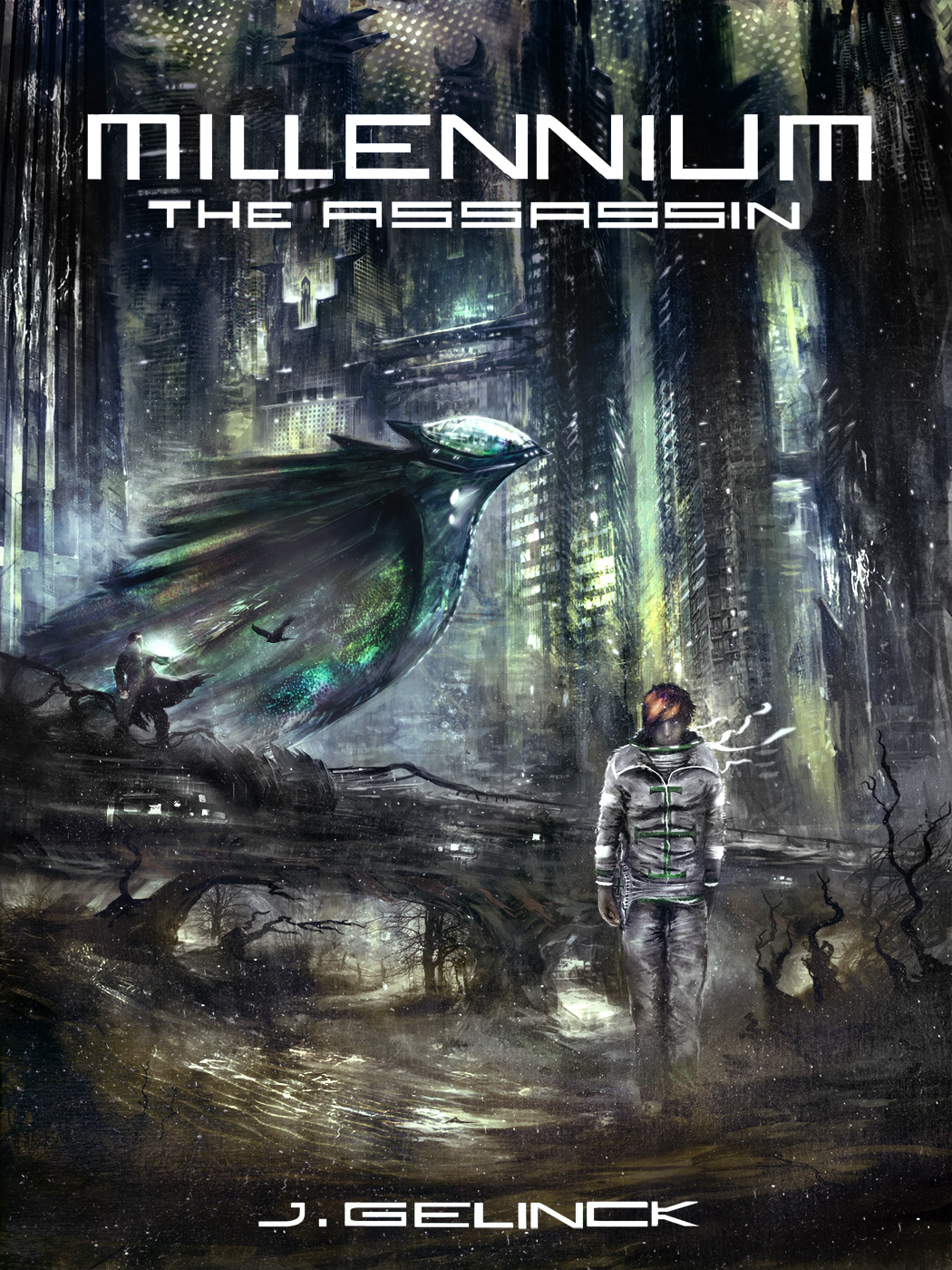 book cover Millennium ben jackson Ben Jackson trilogy sci-fi Scifi Dystopian future