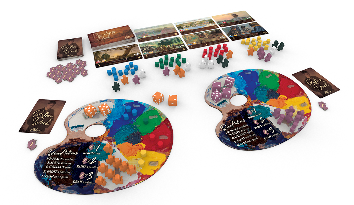 graphic design  board games user interface product design 