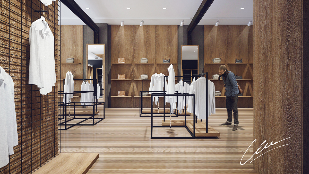 Fashion Store Interior design