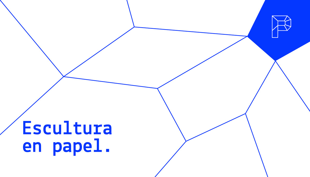 blue branding  fresh geometric grid Layout lines logo Logo Design social media