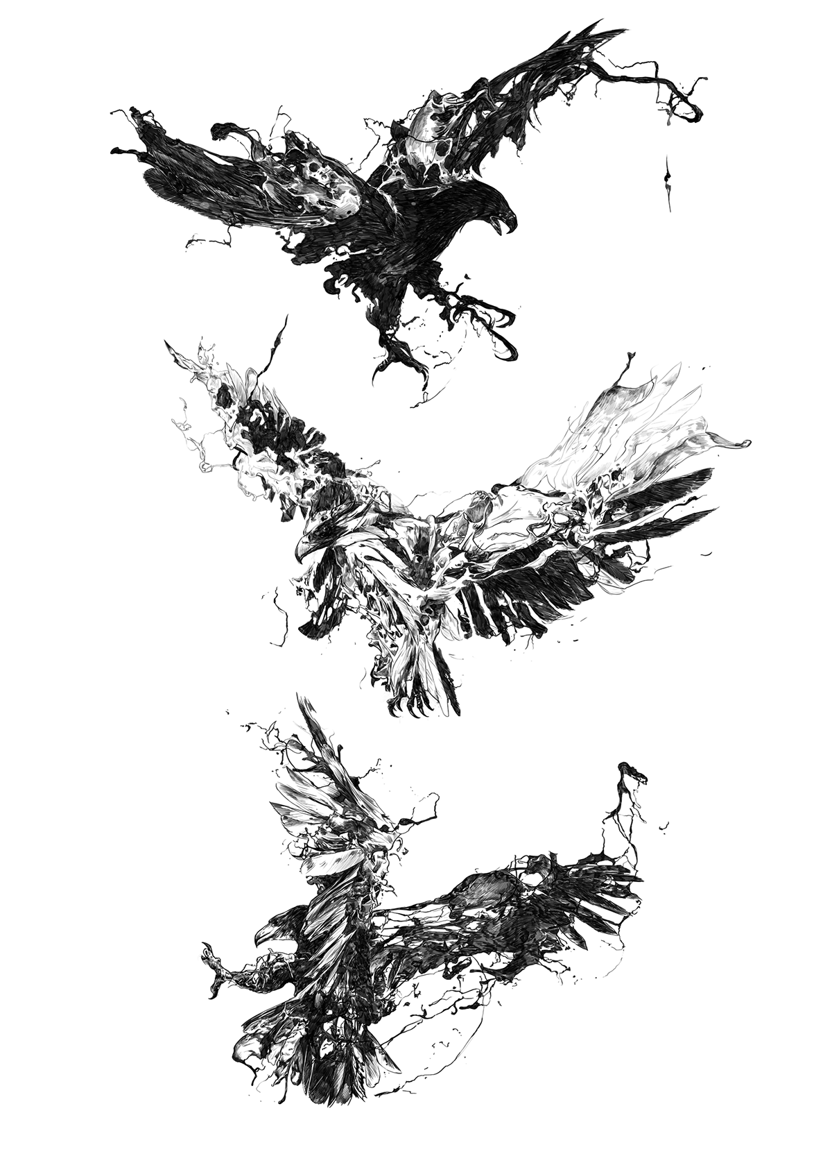 L.U.C Solidarity Album eagle poster