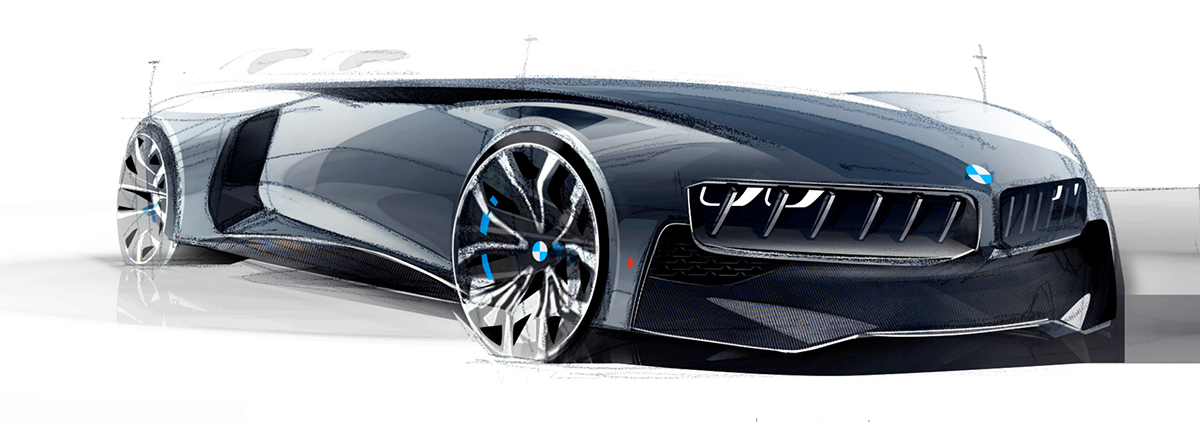BMW thesis car design sportcar