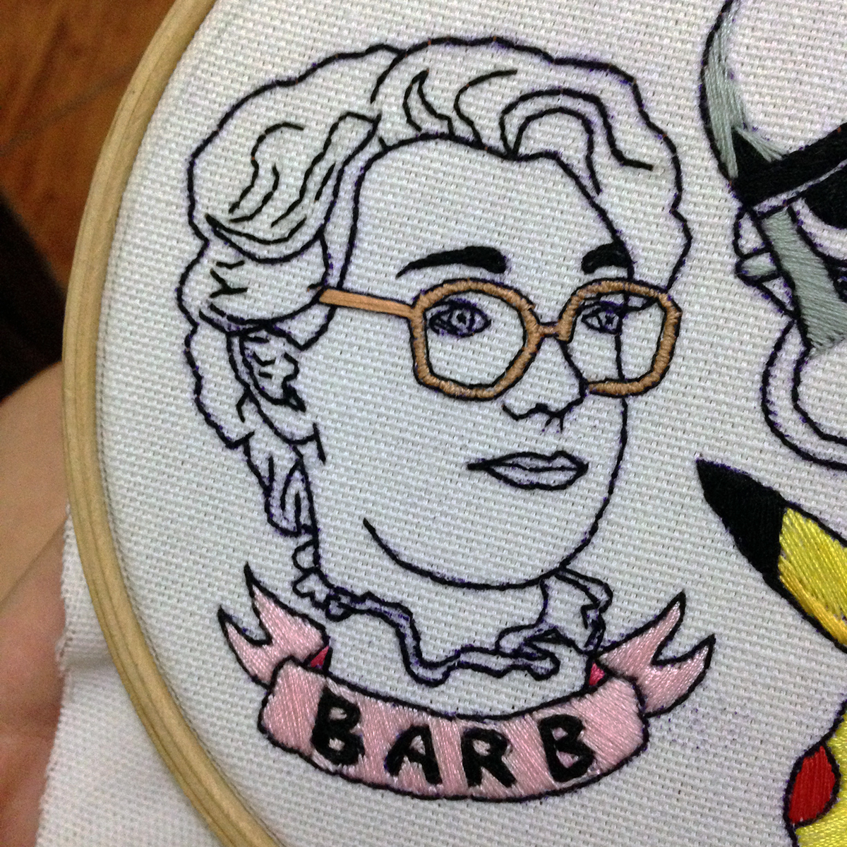 Stranger Things barb patch Embroidery Netflix