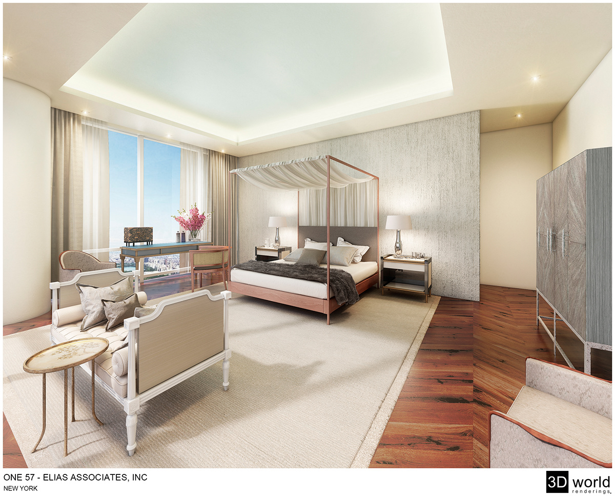 3dmax vray photoshop Interior furniture light New York 3D 3DWORLD rendering ideas apartment