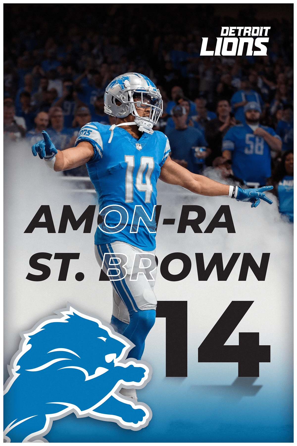 detroit Detroit Lions Lions poster