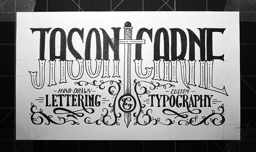 lettering HAND LETTERING hand drawn monogram t-shirt letters hand type penmanship sign painting apparel screen print screen printing manual analog by hand