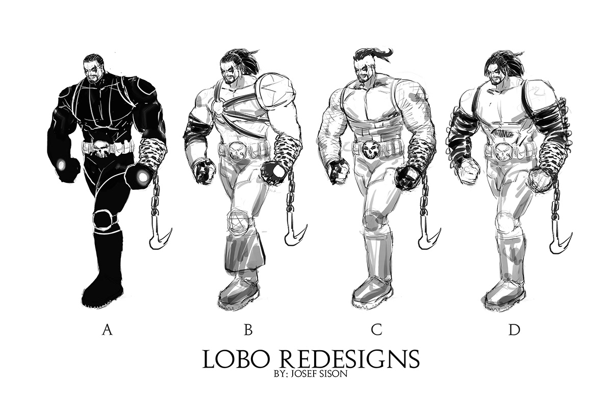 #dc #lobo #redesign  #art #illustration #comics #DigitalArt #madethis  #marvel