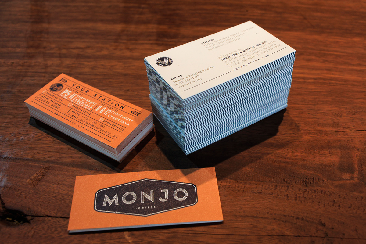 monjo monjocoffee kuala lumpur kl cyberjaya Coffee tea metro underground malaysia identity visual identity brand Interior espresso